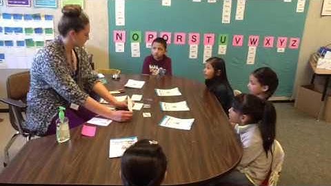 Kindergarten Guided Reading Day 3, Red Group