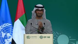 Presidency Formal Plenary: Dr. Sultan Al Jaber Speech