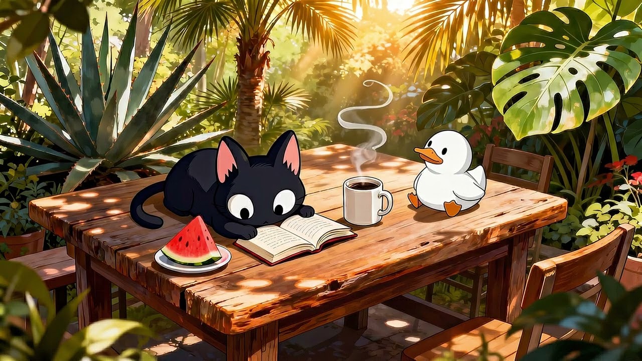 Watch Sunlight tastes sweeter in quiet gardens. 🐾 Tropical Garden Lofi • Cat Music to Relax on YouTube Watch Sunlight tastes sweeter in quiet gardens. 🐾 Tropical Garden Lofi • Cat Music to Relax on YouTube