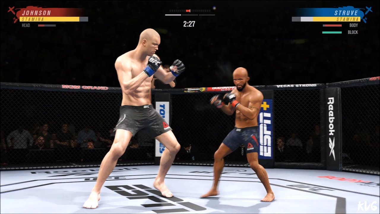 UFC Smallest Fighter Ever Vs. Biggest Fighter Ever - OPEN WEIGHT! (Johnson  Vs. Struve - UFC 3) 