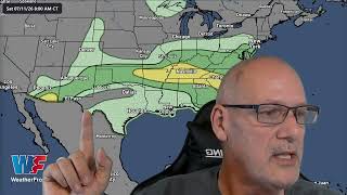 Saturday's Current Weather, Sat-Sun Temps & Outlook for Chester, IL 7/11-7/12.