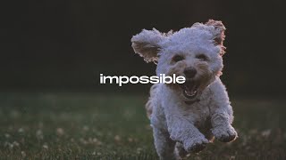 James Arthur - Impossible(slowed + reverb) Resimi