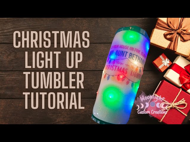 These Custom Light Up Tumblers Will Help Make The Holiday Season Bright