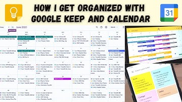 How I get organized with GOOGLE KEEP and CALENDAR  || as a PT3/SPM/College Student [Easy+Efficient]