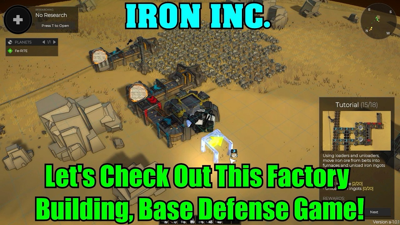Machine Gun Base Defender Game Let's Check Out This Factory Building, Base Defense Game! Iron Inc ...