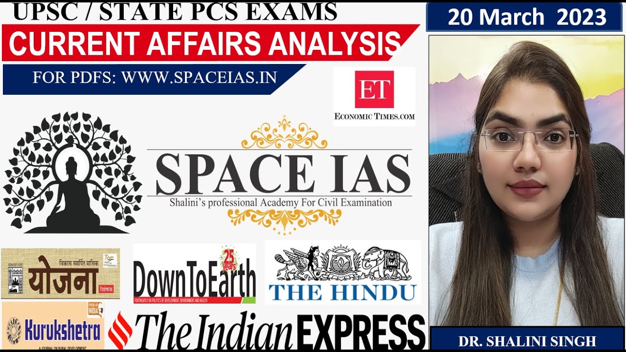 20th march 2023 UPSC Current Affairs | The Hindu | Indian Express ...