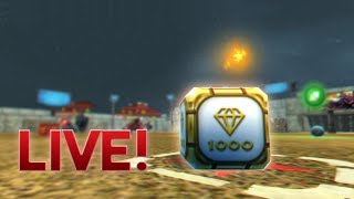 Tanki online Dropping Gold Boxes LIVE!