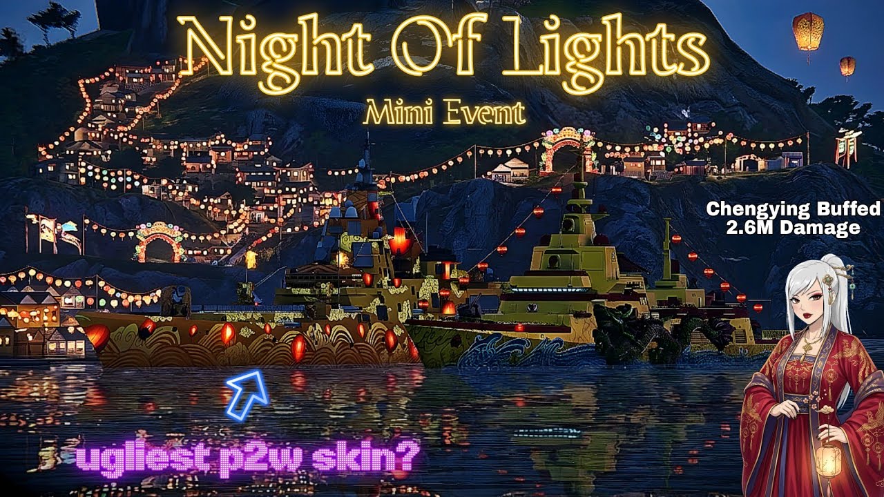 DON'T WASTE YOUR MONEY! ❌ Night of Lights is a DISASTER T-T...MODERN WARSHIPS