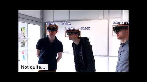 Hololens Detection using ImageAI Custom Object Detection Training & Inference