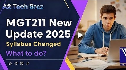 MGT211 updated handout 2025 | Must Watch Video for Vu Students | Midterm preparation