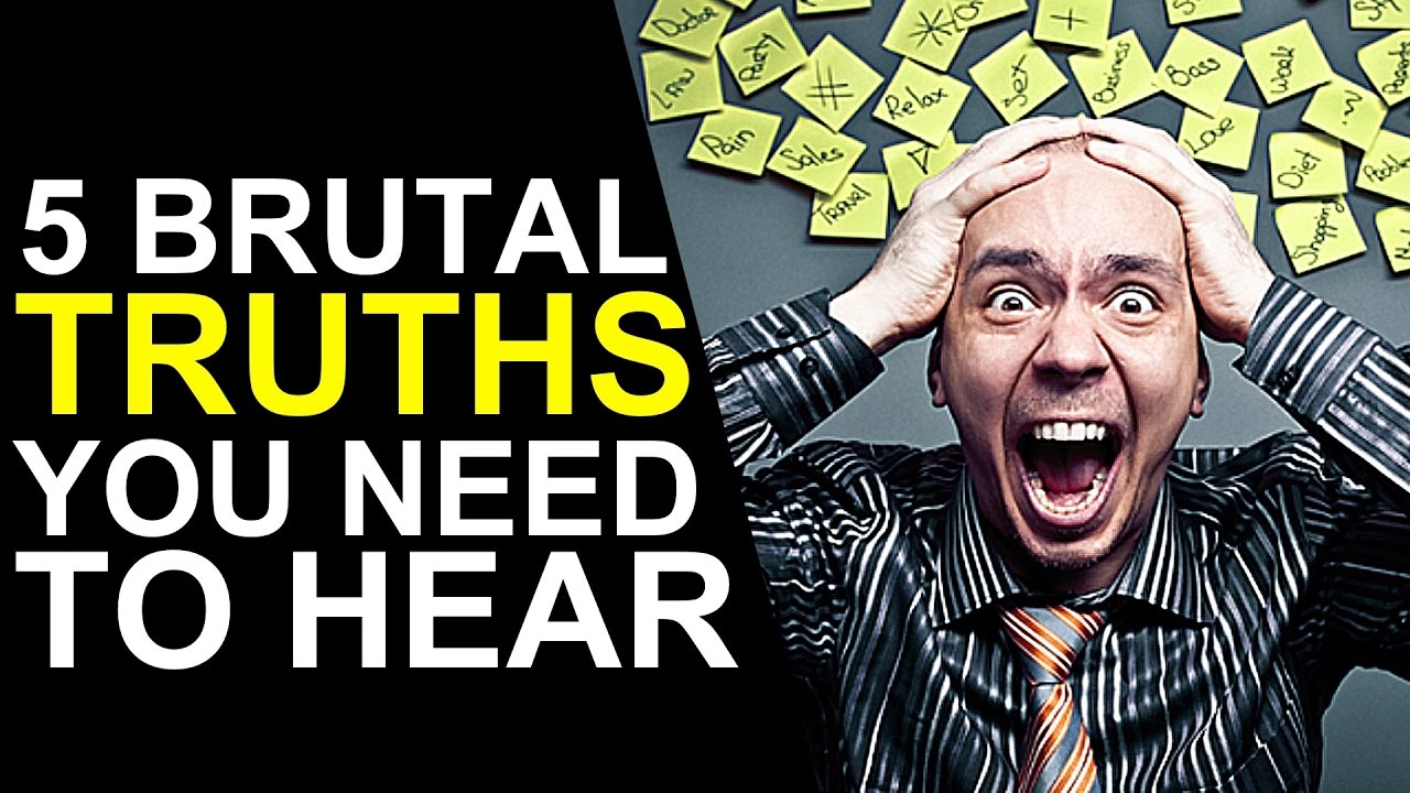 5 Brutal Truths About Life You NEED to Hear (Animated) - YouTube