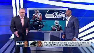 Which QB is harder to defend   Russell Wilson or Cam Newton