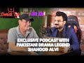 Legendary pakistani actor shahood alvi on the set of danish khan tafos podcast  2023