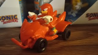 Sonic The Hedgehog All Stars Racing Pull Back Car Knuckles Review