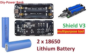 18650 Lithium Battery Shield for ESP32 & Raspberry Pi 4 | Unboxing and Overview