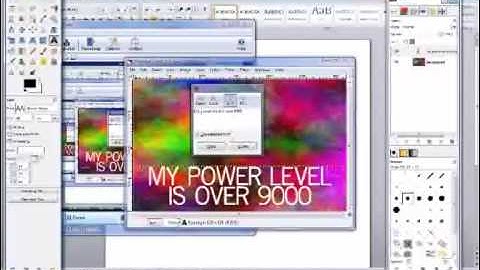 GIMP Tutorial #1 - Making a Simple Buddy Image [1/2]