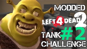 WE ALMOST HAD IT! | Modded Left 4 Dead 2: Tank Challenge (2)