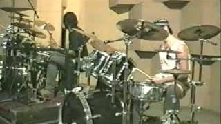 Raul Pineda, Jimmy Branly ( Drumset Duet) Cuban Drummers.