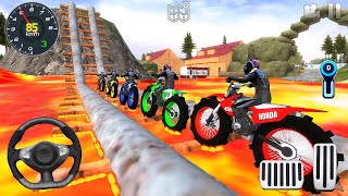 Impossible Motor Dirt Bike Racing Simulator 2025 - Off-Road Bike Stunt Driving #1 - Android Gameplay screenshot 2