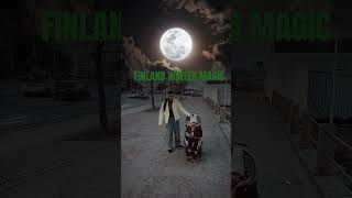 Finland Winter Magic ❄️ Ice Lake View | #shorts