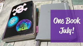 One Book July, Moving from A6 Stalogy to Minimalism Art A6/B6 Journal