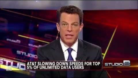 Shep Smith from Fox News on AT&T Throttling top 5% of unlimited  data users