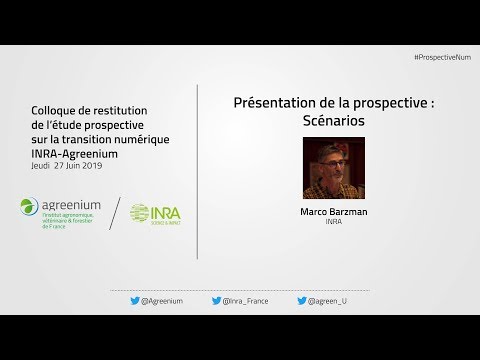 Présentation de la prospective : Scénarios - Présentation : Marco Barzman (INRA)