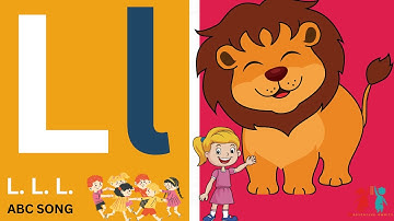 Words That Start with Letter L | Fun Learning Kids ABC Sing Along Song | Preschool Alphabets | ABC