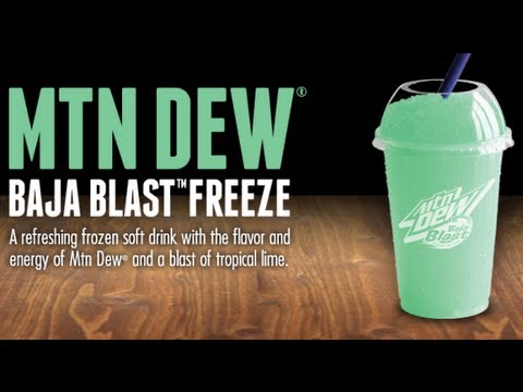 Snack Talk 5 Taco Bell Mtn Dew Baja Blast Freeze Review - 