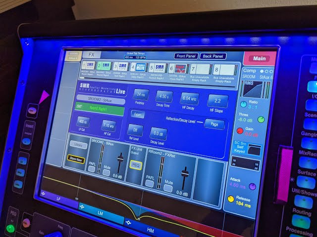 Allen&Heath dLive system | Three tipps and tricks to improve the rooms and verbs