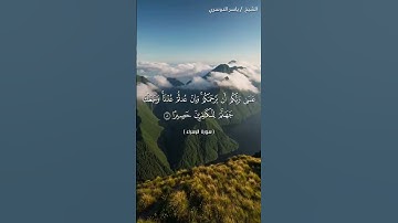 سورة الإسراء من آية 7 إلى آية 9 بصوت الشيخ ياسر الدوسري❤❤