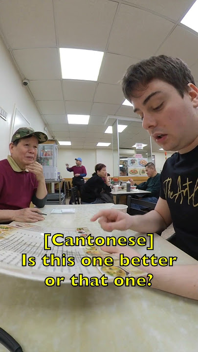 White dude ordering in #Chinese haha #funny #reaction #polyglot #language #cantonese #mandarin