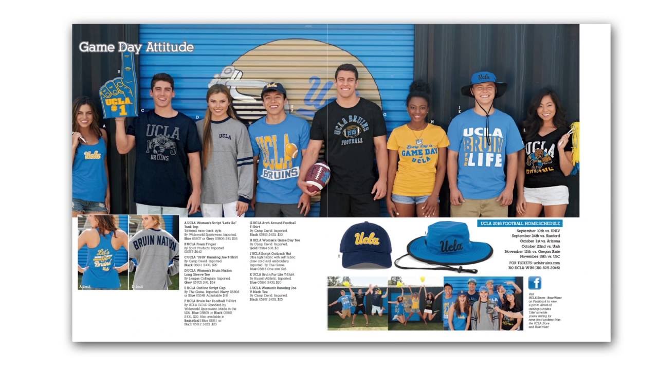 Shop the NEW 2016 UCLA BearWear Fall Catalog! YouTube