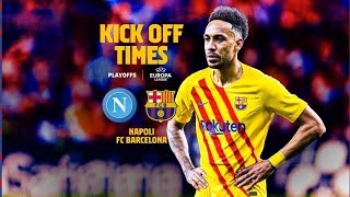 Napoli vs Barcelona 2-4 | Europa League Highlights 21\/22 | Full Europa League Match Highlights