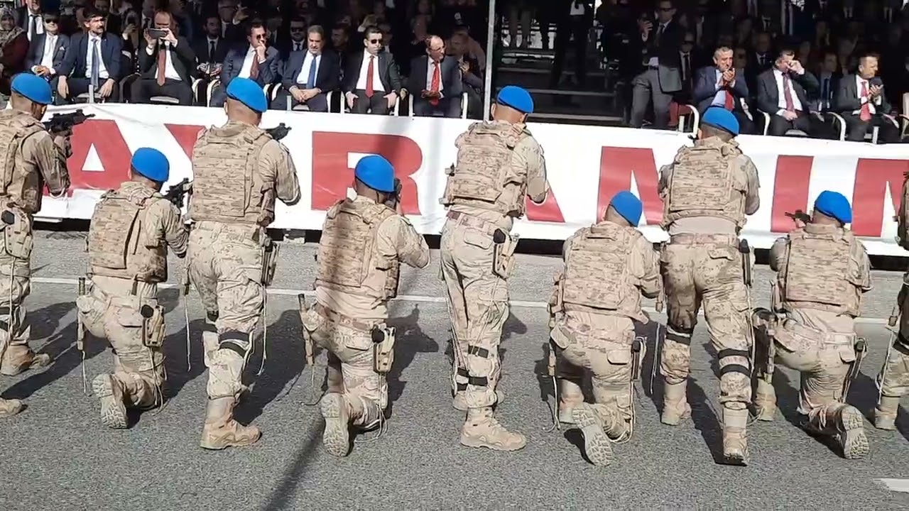 Türk Komandosu 29 Ekim Cumhuriyet Bayramı Tören Gösterisi TEKİRDAĞ