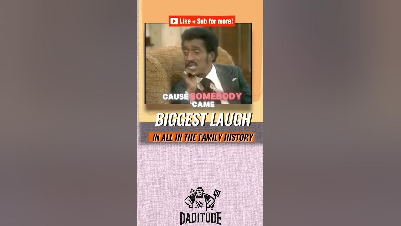 Sammy Davis Jr. & Archie Bunker | BEST Clapback in All the Family History! | #70sTV #shortsyt