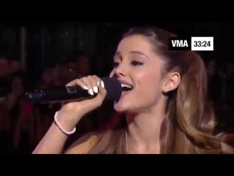 Ariana Grande - Baby I & The Way live at VMA 2013 HD