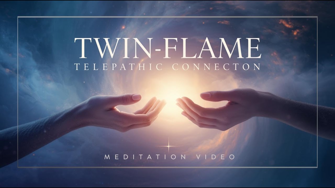 Twin Flame Telepathic Connection Meditation | Send & Receive Messages from Your Divine Counterpart
