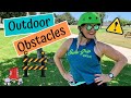 Outdoor Roller Skating - Falling Down & Getting Up