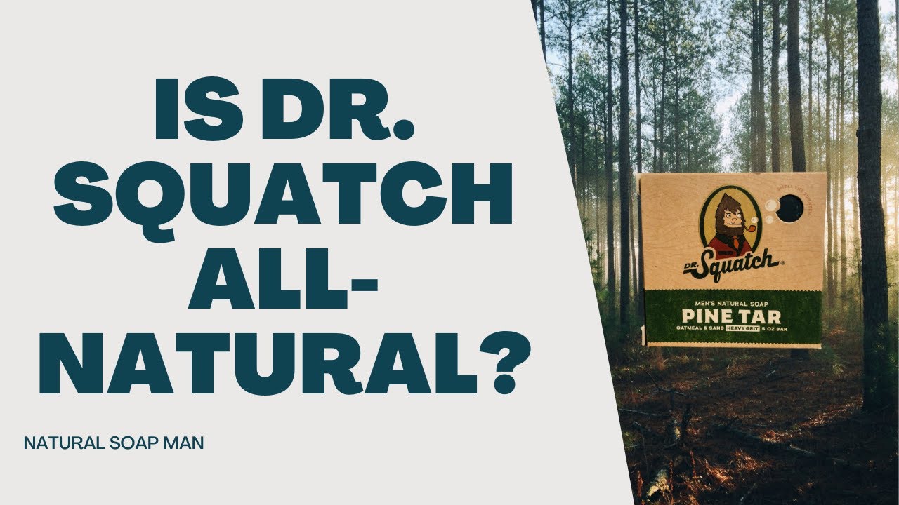 Dr. Squatch Pine Tar  Natural Soap For Men