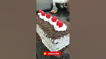 Thumbnail of black forest pastry 🍰🎂👌👉 subscribe my channel 👍 #music #mashup #cake #food #blackforest