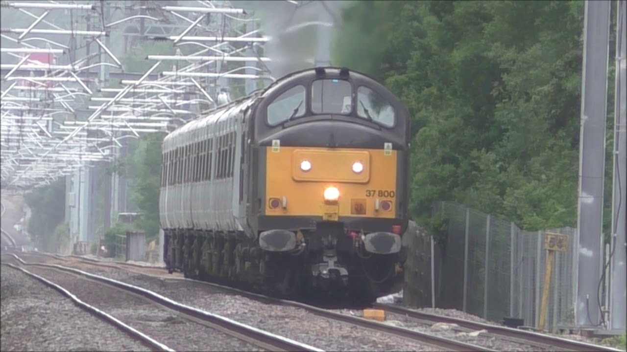 HD ROG 37800 is seen Thundering up The Lickey Incline with 5Q86 Long Marston to Eastleigh 06/06/20