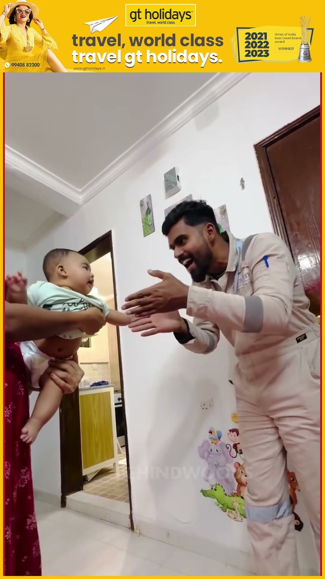 'அப்பாக்கு இத விட என்ன வேணும்..' ? துள்ளி குதித்த குட்டி தேவதை ? Cute Video