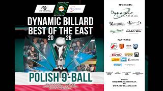 FINAL TABLE - DYNAMIC BILLARD BEST OF THE EAST 2026  - POLISH OPEN - Sunday screenshot 3