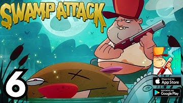 Swamp Attack Gameplay Walkthrough Part 6  ( iOS/Android )
