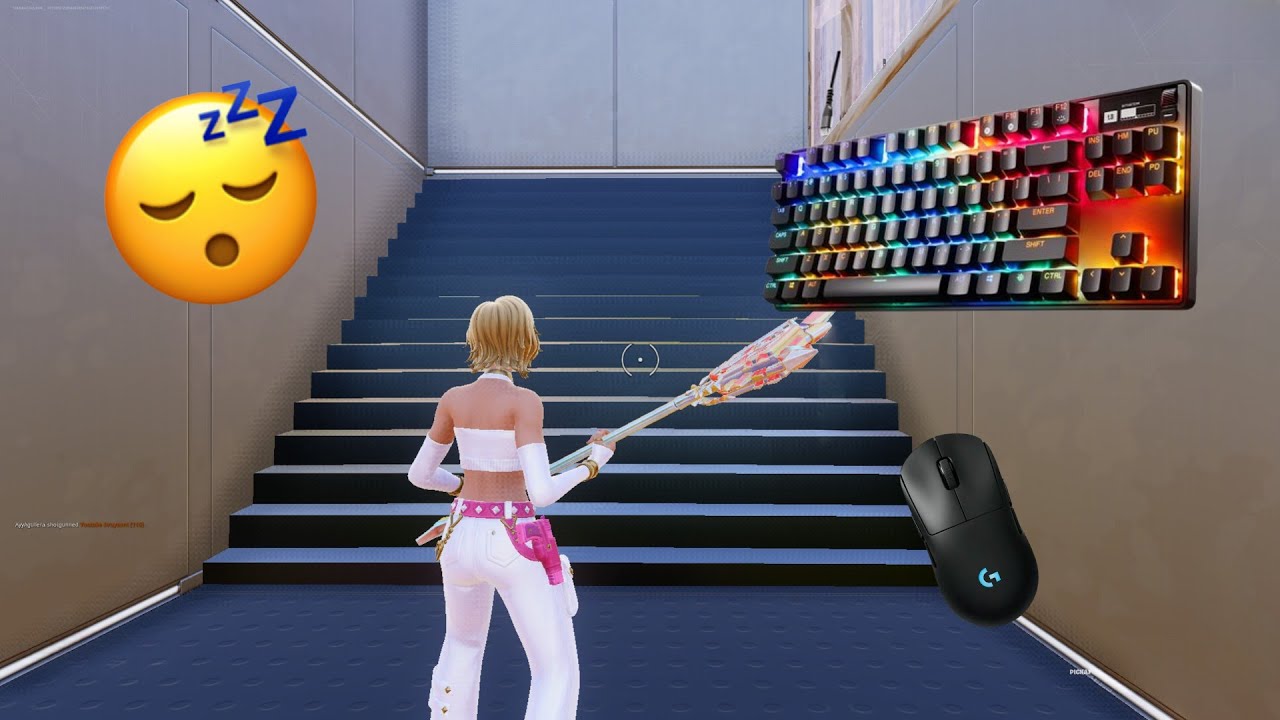 SteelSeries Apex Pro TKL ASMR Satisfying | Piece Control 1v1 |  Chill Keyboard Fortnite