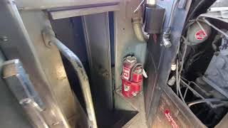 10/13/19 A quick cab tour inside UP SD40-2 9950 at the Barstow Western America Railroad Museum