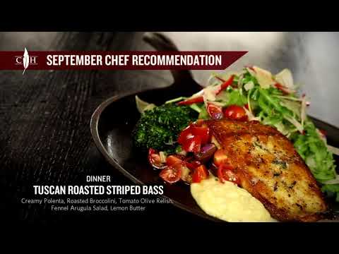 Tuscan Roasted Striped Bass - Cooper's Hawk September 2018 Dinner Chef Recommendation