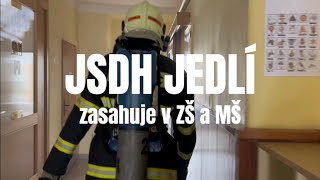 Jsdh Jedlí Zasahuje V Zš A Mš