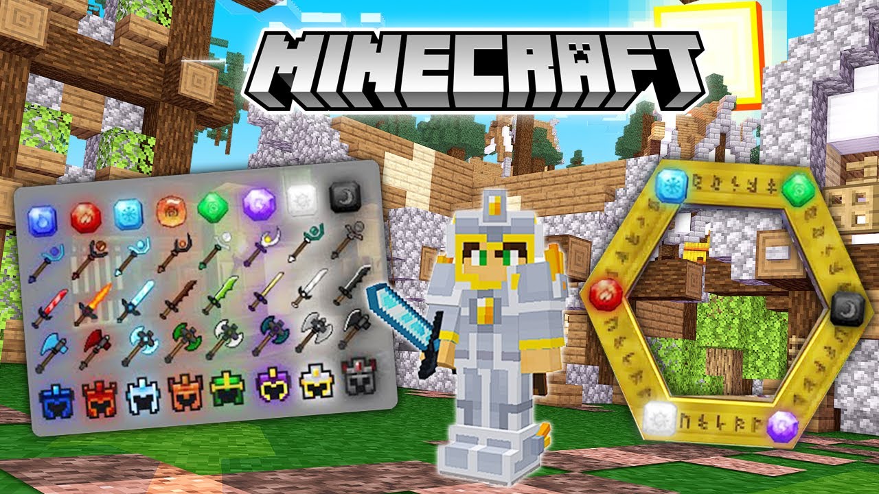 🔥Mystic Weapon ATUALIZOU O ADDON DE ITENS COM PODERES PARA MCPE 1.19